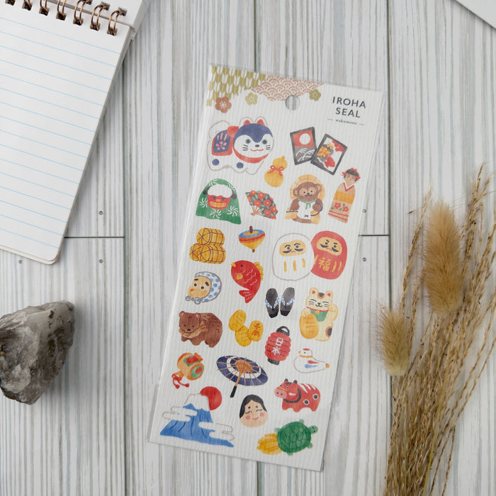 Atlas Stationers - Mind Wave Sticker - Iroha Japanese Accessories - Stickers