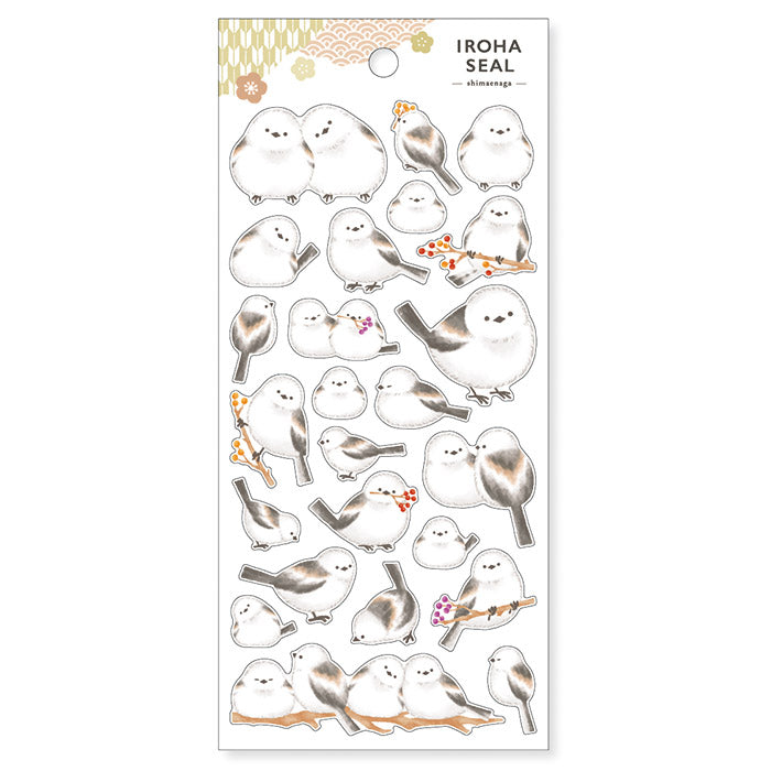 Atlas Stationers - Mind Wave Sticker - Iroha Long-Tailed Tit - Stickers - Image 2