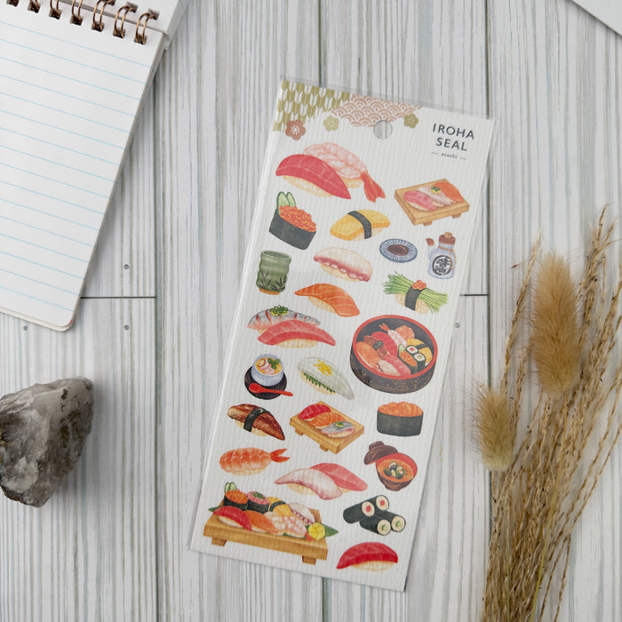 Atlas Stationers - Mind Wave Sticker - Iroha Sushi - Stickers