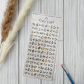 Atlas Stationers - Mind Wave Sticker - Tiny Tiny Cat - Stickers