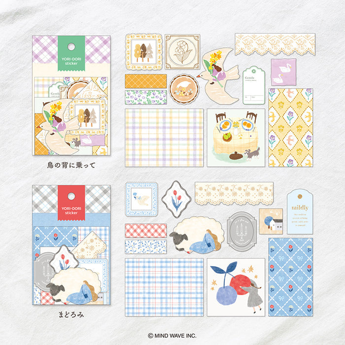 Mind Wave Yori-Dori Stickers - Dozing