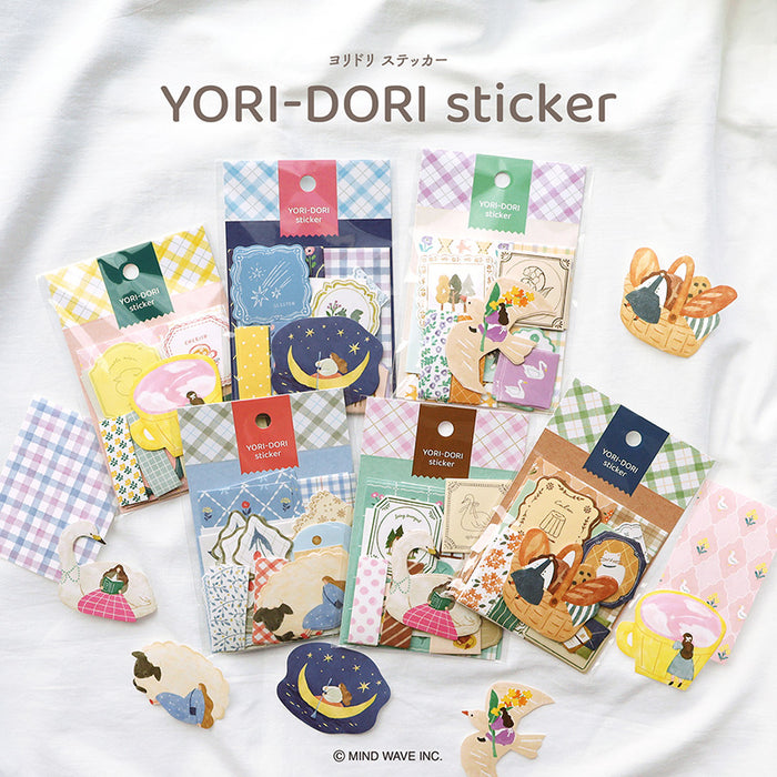 Mind Wave Yori-Dori Stickers - Dozing