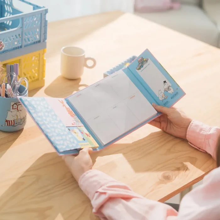 Moomin | Set de Notas Adhesivas con Planificador Semanal Moomin