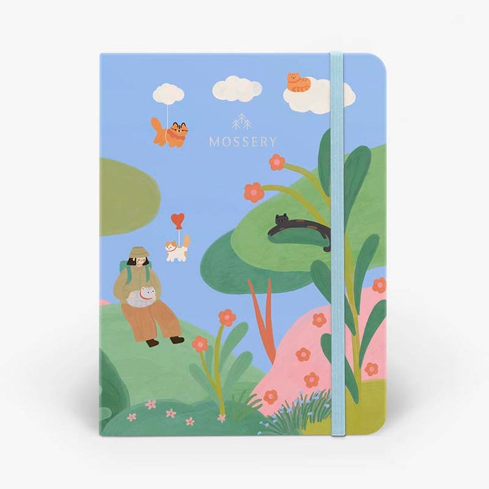 Mossery | Cuaderno Sketchbook A5 Cloud Cats (Papel 260gr)