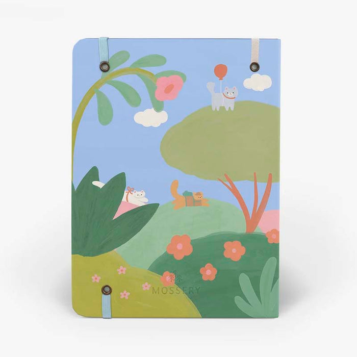 Mossery | Cuaderno Sketchbook A5 Cloud Cats (Papel 260gr)