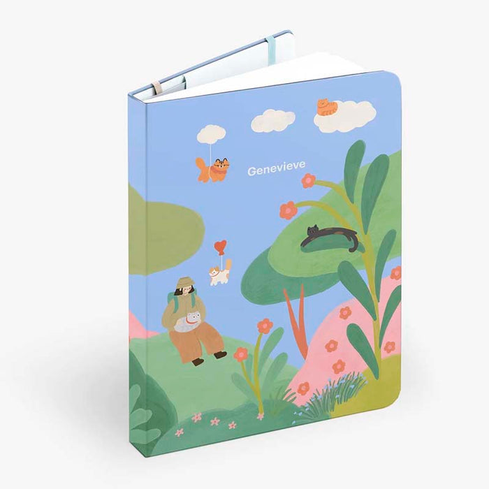 Mossery | Cuaderno Sketchbook A5 Cloud Cats (Papel 260gr)