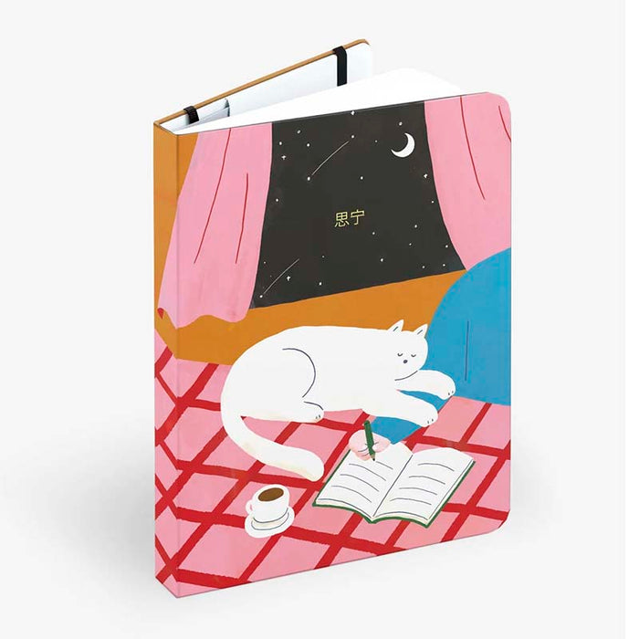Mossery | Cuaderno Threadbound A5 Comfort Cat (Puntos)