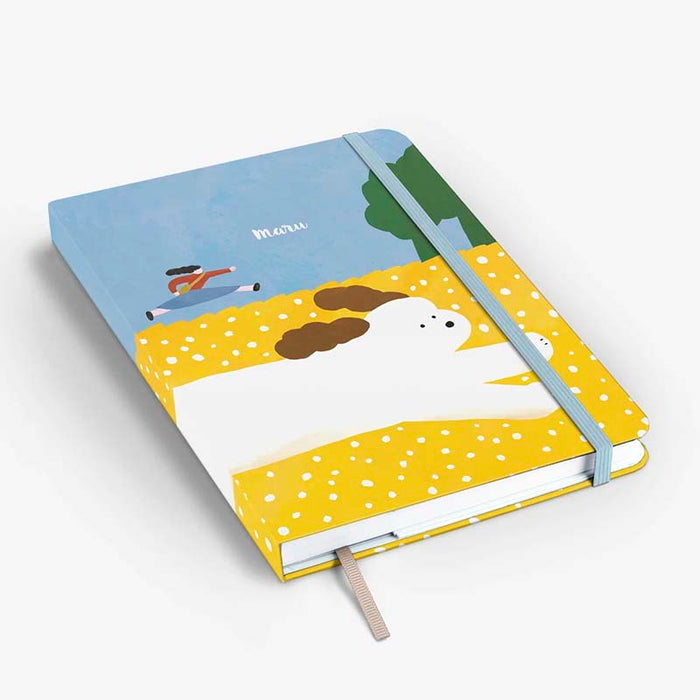 Mossery | Cuaderno Threadbound A5 Dog Chase (Puntos)