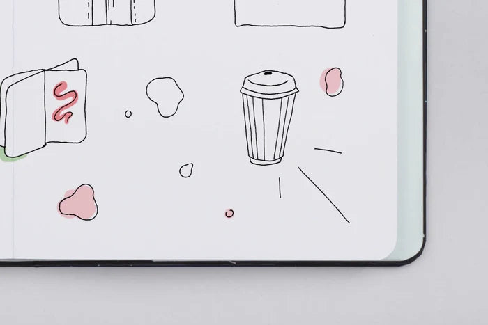Mossery | Cuaderno Threadbound A5 Traverse (Liso)