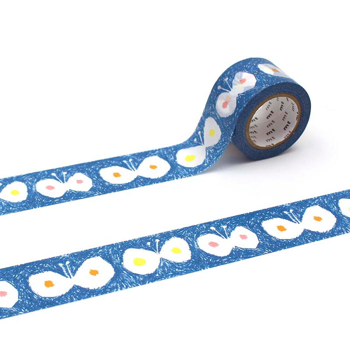 MT Masking Tape | Mina Perhonen Hana Hane Blue Washi Tape