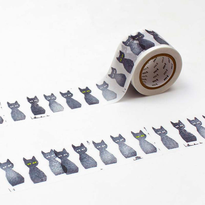 MT Masking Tape | Mina Perhonen Kuro-Neko Washi Tape