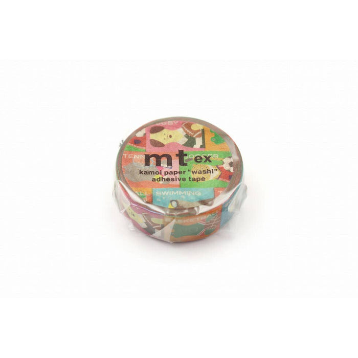 MT Washi Tape - Animals x Sports