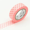 MT Washi Tape - Dot Shocking Red