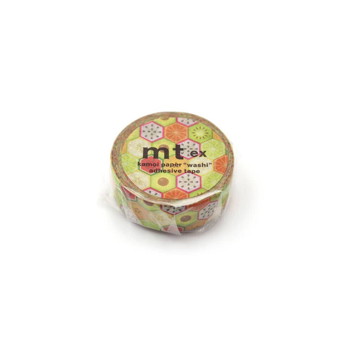 MT Washi Tape - Hexagon Fruits