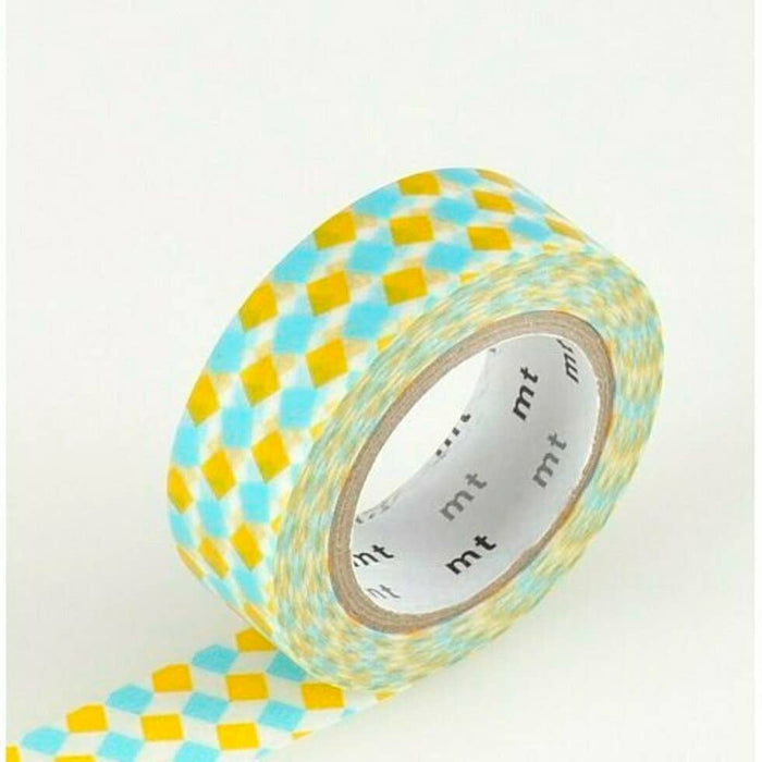 MT Washi Tape - Square Yellow