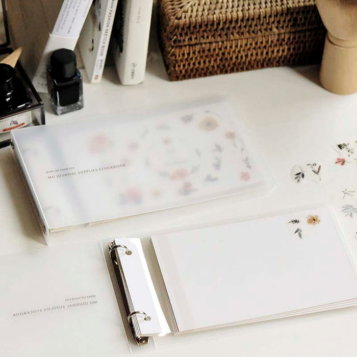 Mu Lifestyle | Álbum Para Guardar Pegatinas Transferibles Stockbook