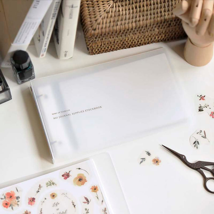 Mu Lifestyle | Álbum Para Guardar Pegatinas Transferibles Stockbook