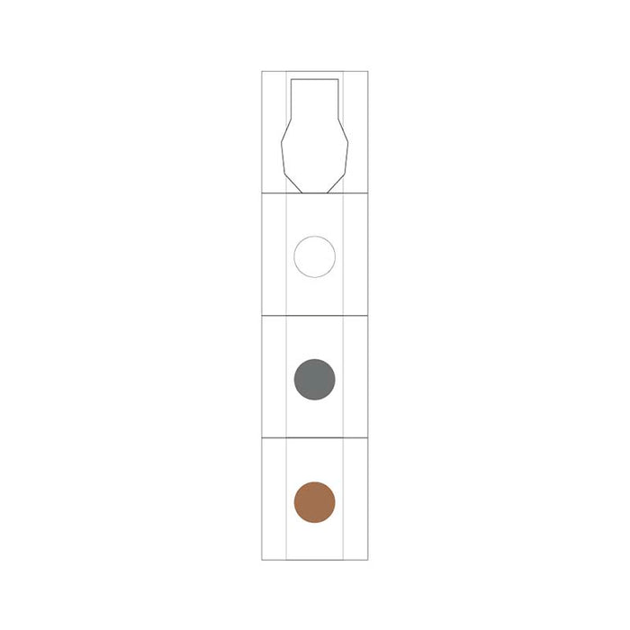 MU LifeStyle | Set de Tinta para Sellos Ink Pen 09 Log Cabin