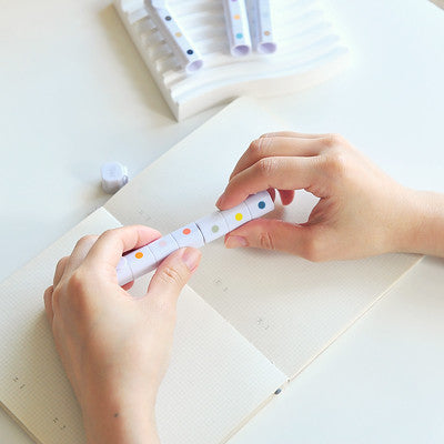 MU LifeStyle | Set de Tinta para Sellos Ink Pen 09 Log Cabin