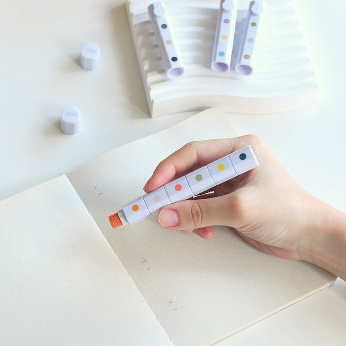 MU LifeStyle | Set de Tinta para Sellos Ink Pen 09 Log Cabin