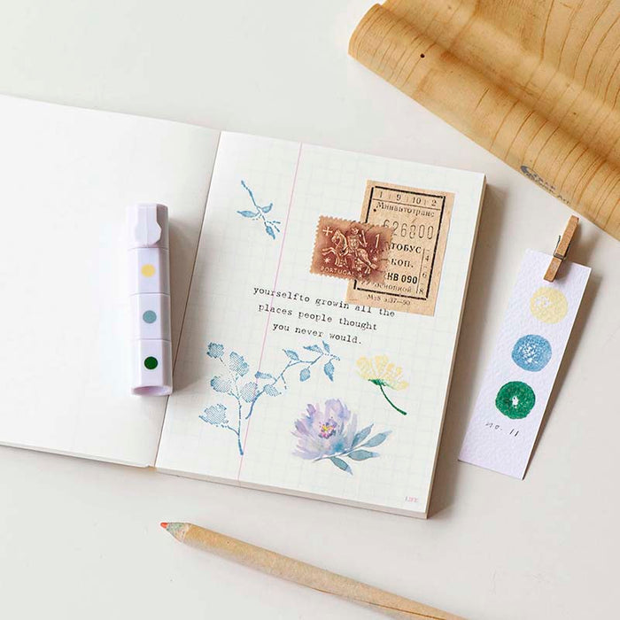MU LifeStyle | Set de Tinta para Sellos Ink Pen 11 Reed Lakeside Hue