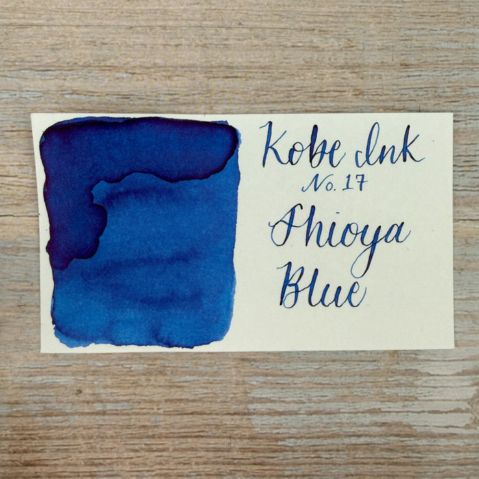 Nagasawa Kobe Ink 50ml Bottled Ink - Ink Story Vol. 17 Shioya Blue