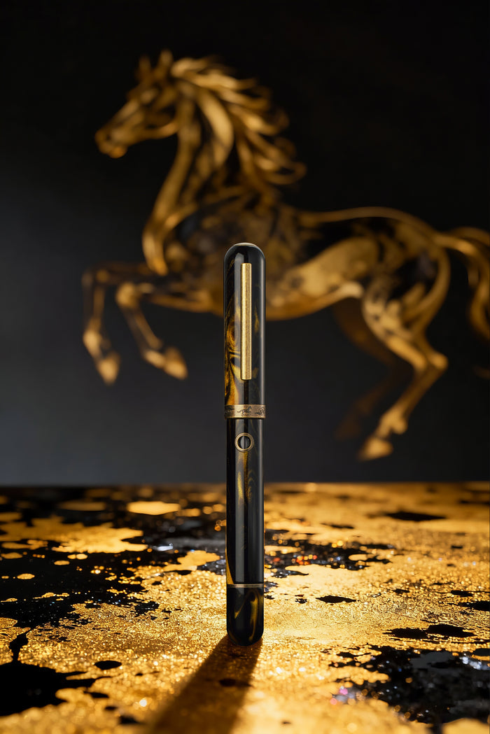 Nahvalur (Narwhal) Nautilus Fountain Pen - Pen of the Year - Horse (Limited Edition)