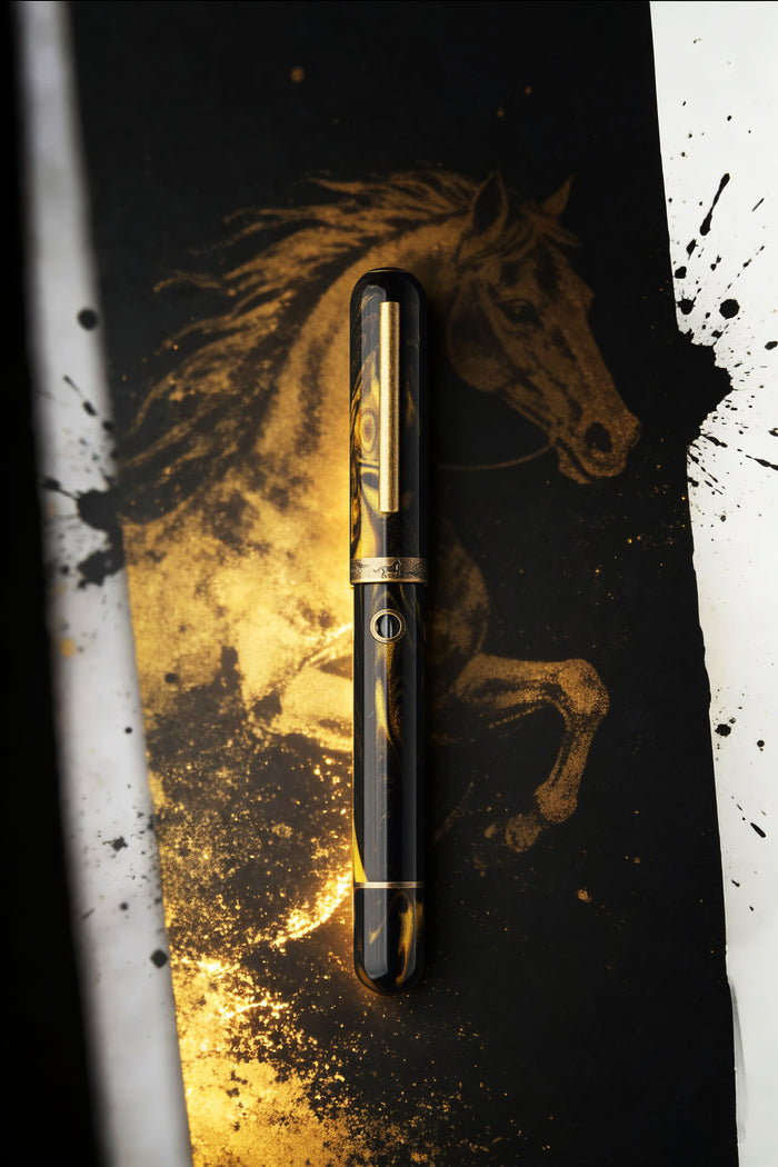 Nahvalur (Narwhal) Nautilus Fountain Pen - Pen of the Year - Horse (Limited Edition)