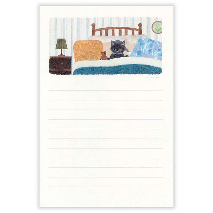 NB CO | Papel de Carta Ressa Cat Who Stays Up Late