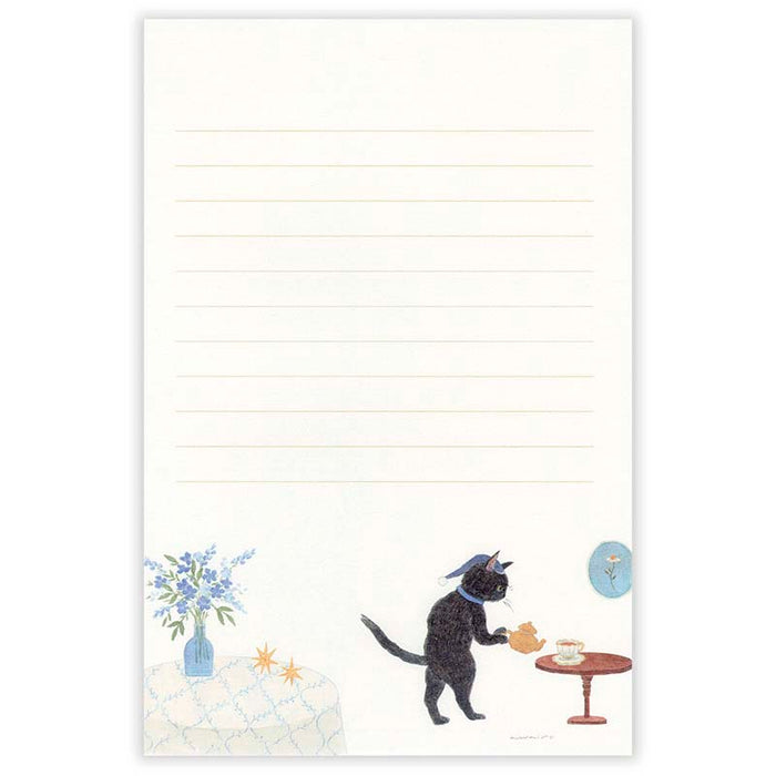 NB CO | Papel de Carta Ressa Cat Who Stays Up Late