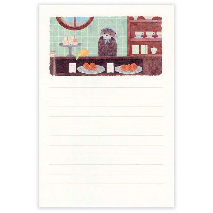 NB CO | Papel de Carta Ressa Sea Otter and Shell Madeleine