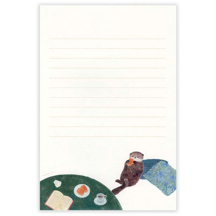 NB CO | Papel de Carta Ressa Sea Otter and Shell Madeleine
