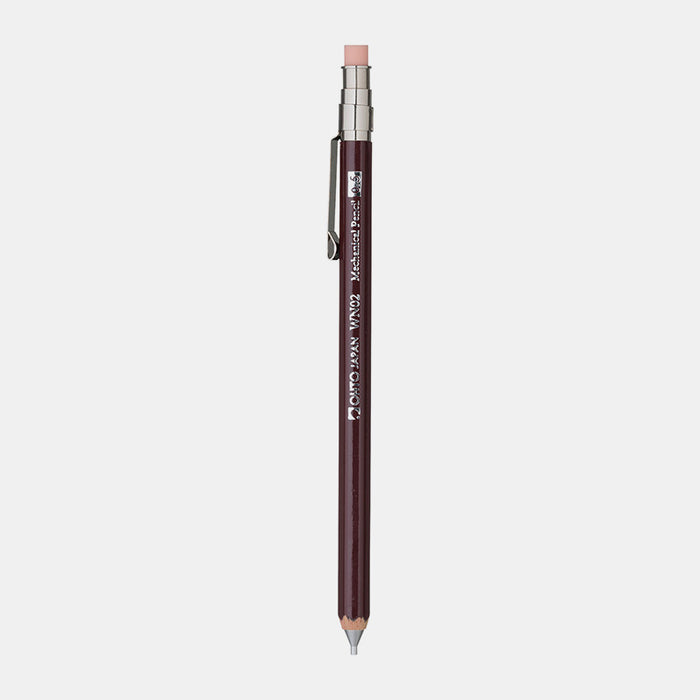 Ohto | Portaminas Mini 0.5 Burgundy