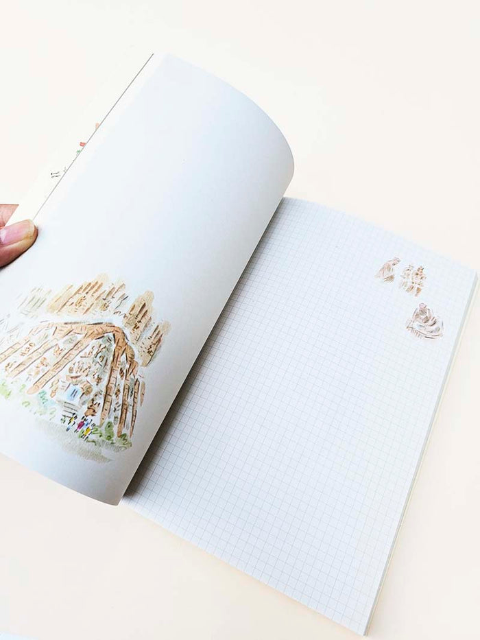Paperways | Cuaderno de Viaje Ilustrado L'Après-midi Barcelona