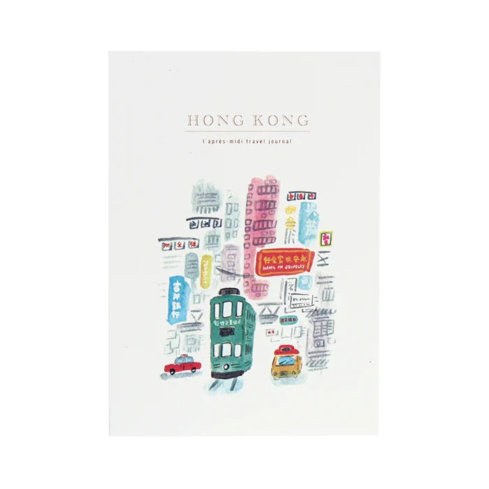 Paperways | Cuaderno de Viaje Ilustrado L'Après-midi HongKong Tram