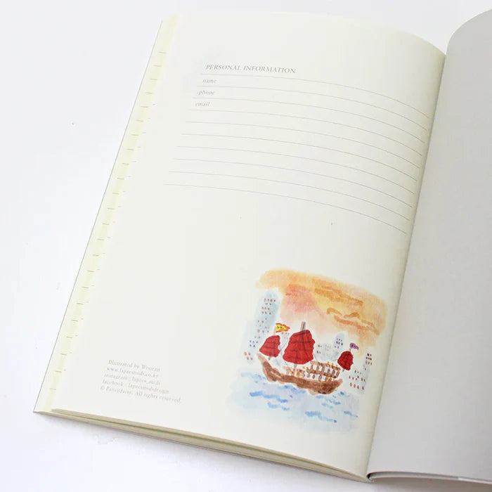 Paperways | Cuaderno de Viaje Ilustrado L'Après-midi HongKong Tram