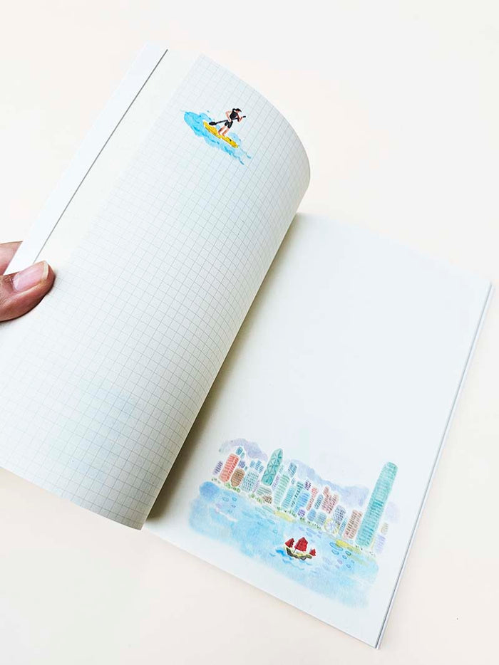 Paperways | Cuaderno de Viaje Ilustrado L'Après-midi HongKong Tram