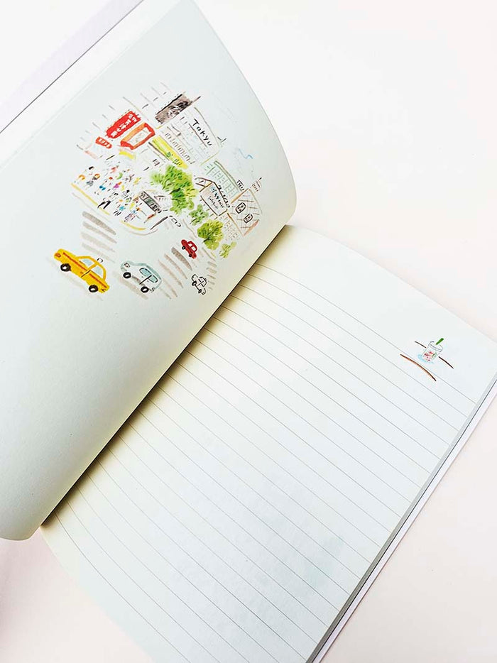Paperways | Cuaderno de Viaje Ilustrado L'Après-midi Paris Blossom