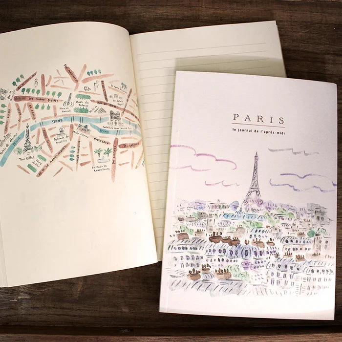 Paperways | Cuaderno de Viaje Ilustrado L'Après-midi Paris City