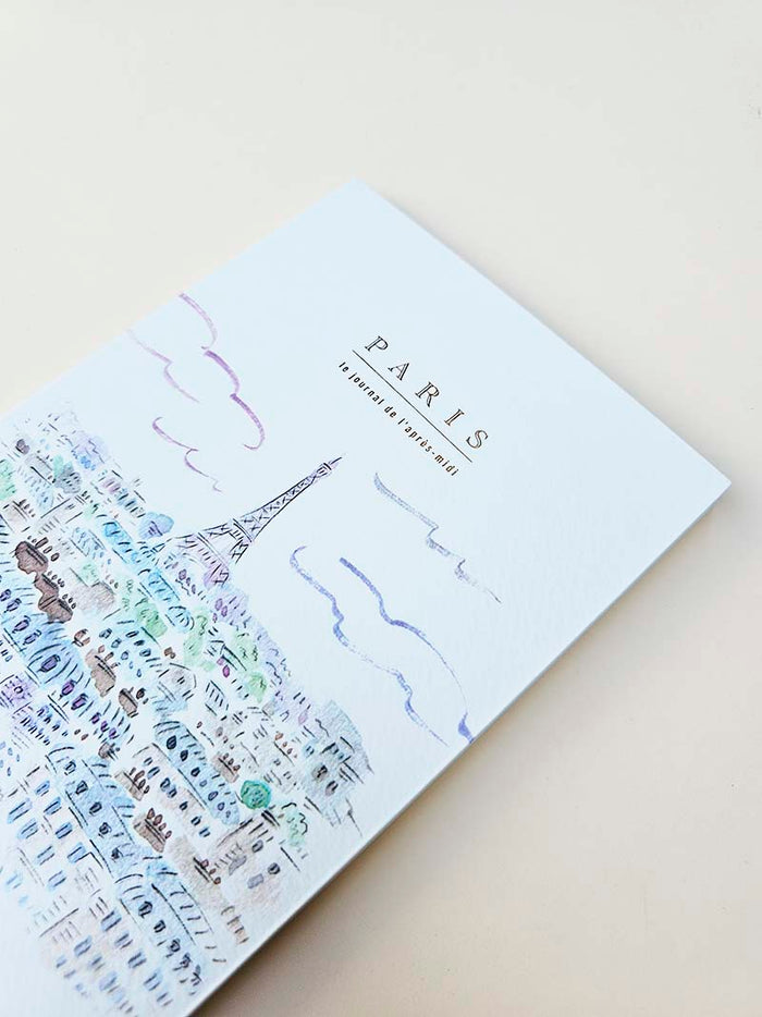 Paperways | Cuaderno de Viaje Ilustrado L'Après-midi Paris City