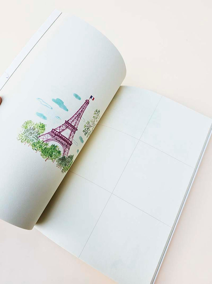 Paperways | Cuaderno de Viaje Ilustrado L'Après-midi Paris City
