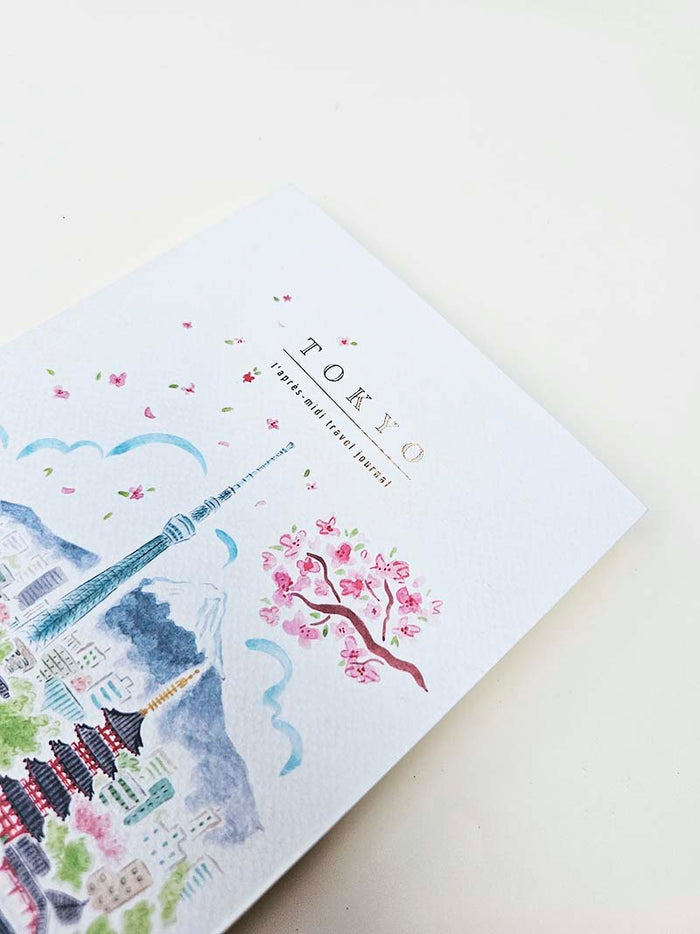 Paperways | Cuaderno de Viaje Ilustrado L'Après-midi Tokyo Sky Tree