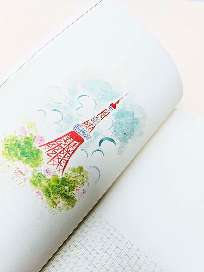 Paperways | Cuaderno de Viaje Ilustrado L'Après-midi Tokyo Tower