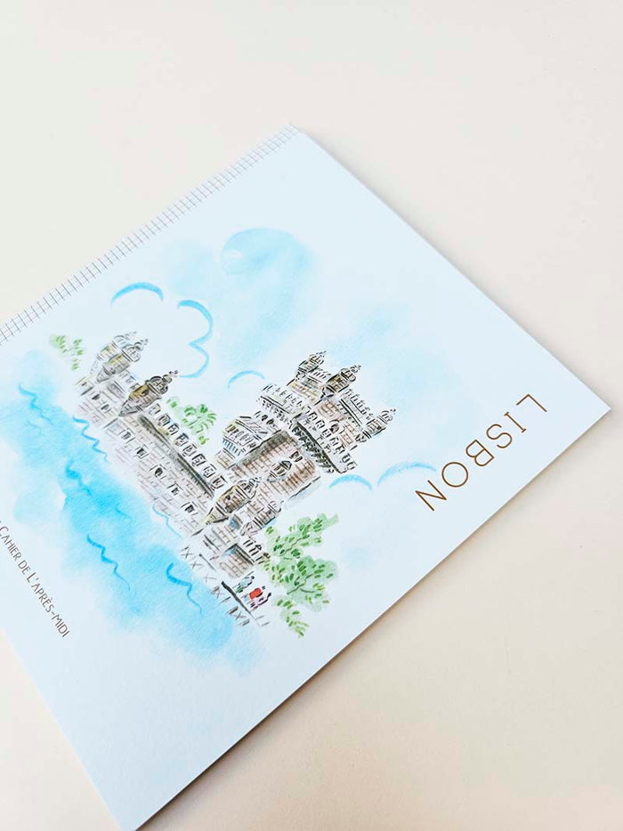 Paperways | Cuaderno de Viaje Ilustrado Mini L'Après-midi Lisboa Belem