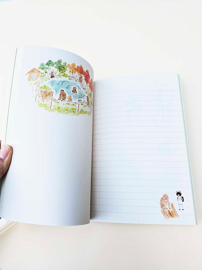 Paperways | Cuaderno de Viaje Ilustrado Travel Journal L'Après-midi Kyoto Kiyomizu Spring
