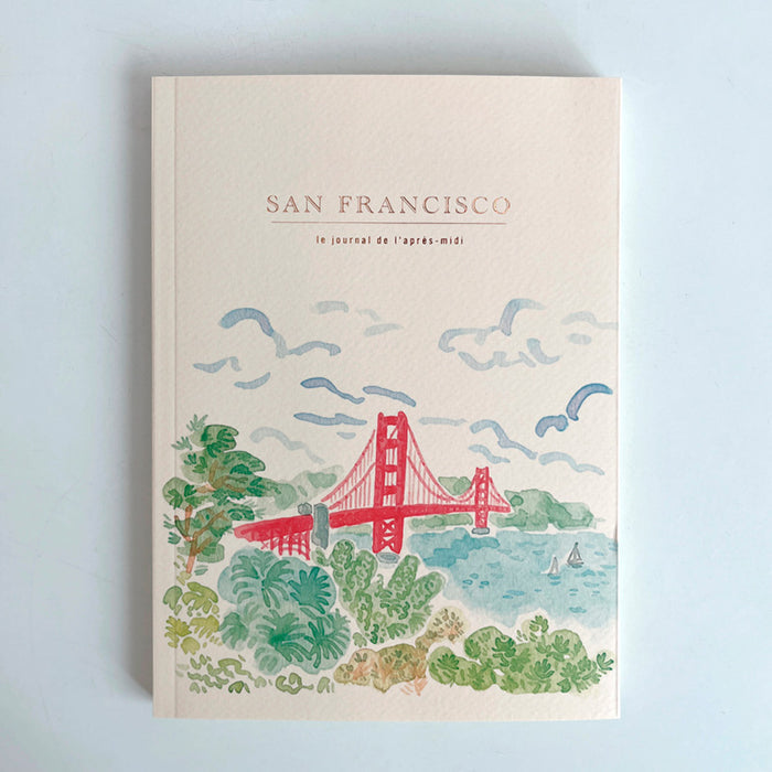 Paperways | Cuaderno de Viaje Ilustrado Travel Journal L'Après-midi San Francisco Bridge