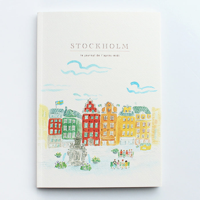 Paperways | Cuaderno de Viaje Ilustrado Travel Journal L'Après-midi Stockholm