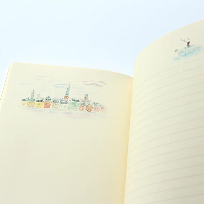 Paperways | Cuaderno de Viaje Ilustrado Travel Journal L'Après-midi Stockholm