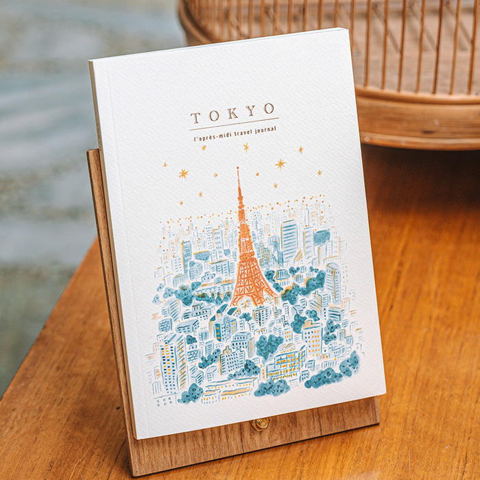 Paperways | Cuaderno de Viaje Ilustrado Travel Journal L'Après-midi Tokyo Tower Night