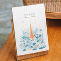 Paperways | Cuaderno de Viaje Ilustrado Travel Journal L'Après-midi Tokyo Tower Night